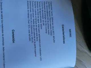 Mini deshumidificador Duronic