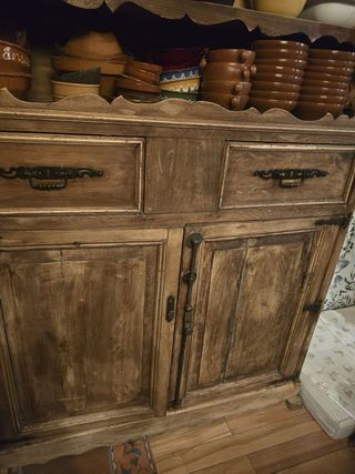 Alacena madera maciza rústica