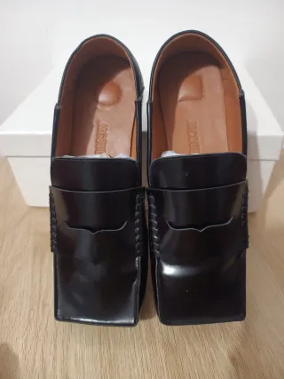 Mocasines Jacquemus Carré Negro Talla 38
