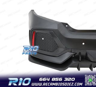 PARAGOLPES TRASERO HONDA CIVIC 16- LOOK TYPE R