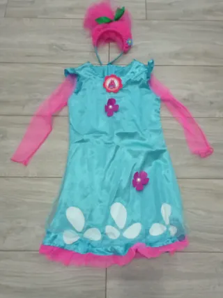 Disfraz Trolls Poppy Talla 2-3 años