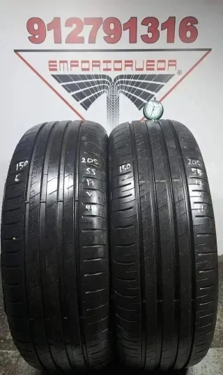 205 55 17 V GOODYEAR RUEDA AL 90% VIDA UTIL