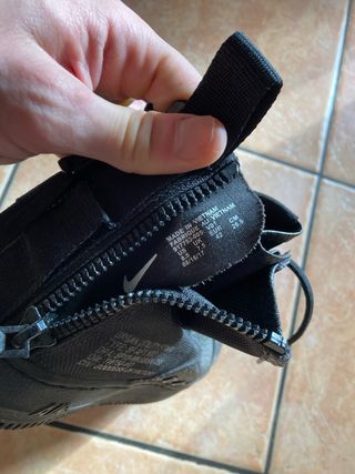 Nike Air Force 1 High Top Scarpa Nera