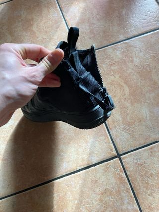 Nike Air Force 1 High Top Scarpa Nera