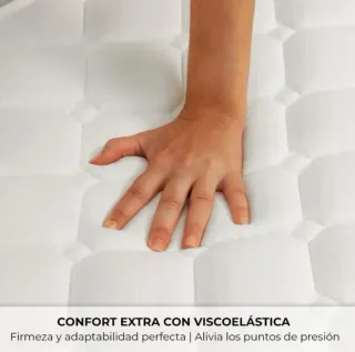 Colchón Cuna Viscoelástico 60x120cm Nalui