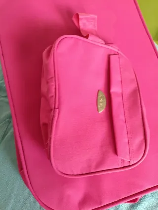 Juego de maletas infantil Disney rosa