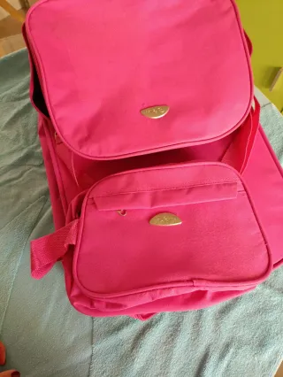 Juego de maletas infantil Disney rosa