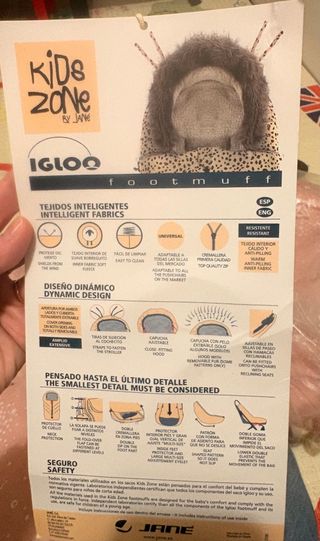 Saco Silla Jane Universal Igloo