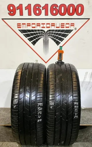 4UD 195 50 15 V KUMHO RUEDA AL 90% VIDA UTIL