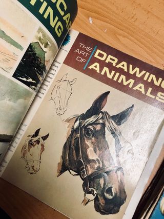 Lote de 15 cuadernos técnicas pintura y dibujo