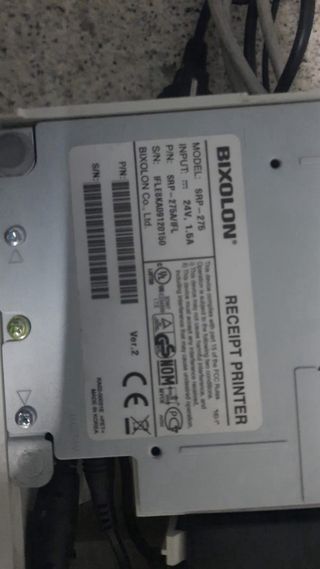 Impresora de Tickets Bixolon Gris