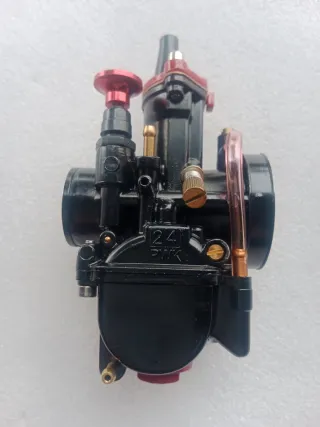 Carburador Negro y Rojo