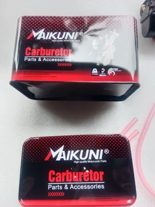 Carburador Negro y Rojo