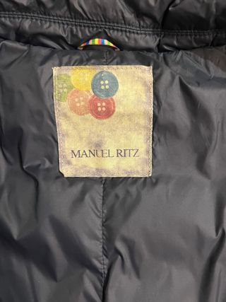 Giacca Trapuntata Manuel Ritz Nera