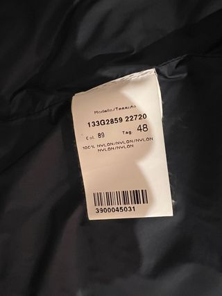 Giacca Trapuntata Manuel Ritz Nera