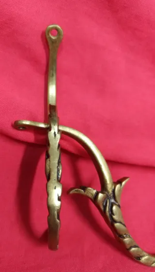 LOTE 5 ACCESORIOS PIEZAS BRONCE LAMPARA.