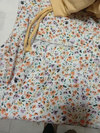 Pijama manga corta estampado floral