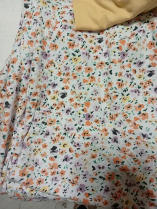 Pijama manga corta estampado floral