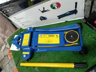 Cric idraulico 4 ton basso profilo doppio pistone