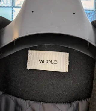 Cappotto Vicolo nero taglia S