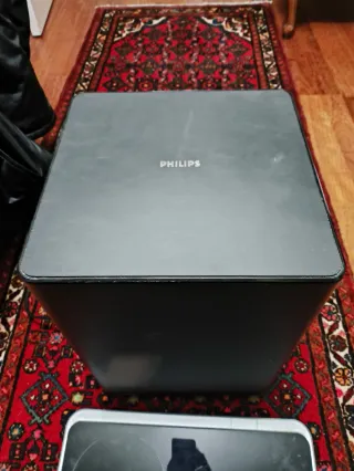 Sistema DVD Philips 2.1 Negro