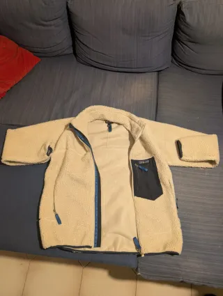 Pile Patagonia Beige/Blu