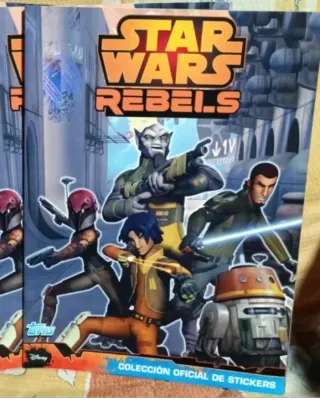 Star Wars Rebels: 50 sobres + álbum vacío