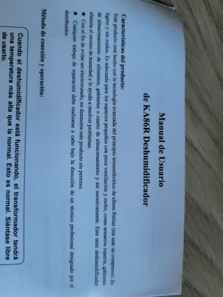 Mini Deshumidificador Kasimir