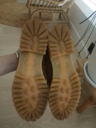 Zapatos Oxford Mujer Marrones Talla 40