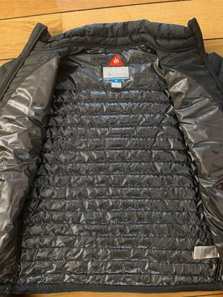 Plumífero Columbia gris talla M