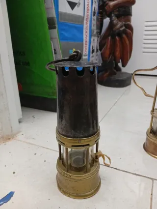 Lámpara Minero Antigua