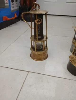 Lámpara Minero Antigua