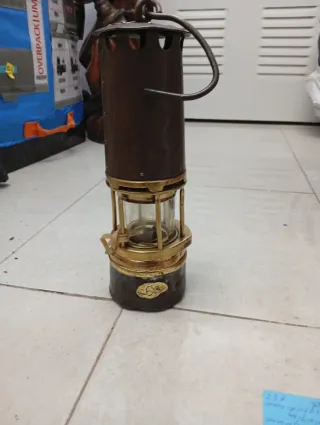 Lámpara Minero Antigua