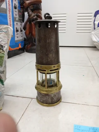 Lámpara Minero Antigua