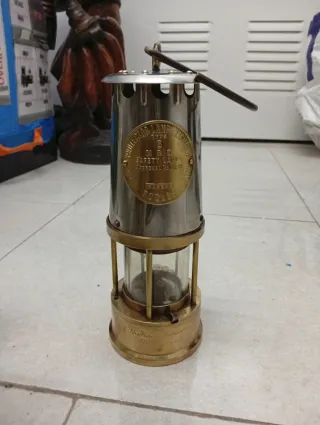 Lámpara Minero Antigua