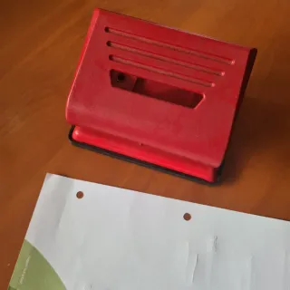 Perforatrice da ufficio a 2 fori fai da te scuola