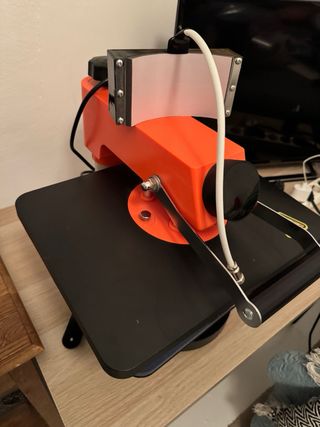 Prensa Térmica Sublimación Naranja