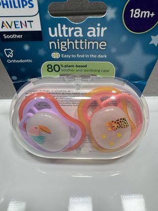 Chupetes Philips Avent 18m+ Ultra Air Nighttime