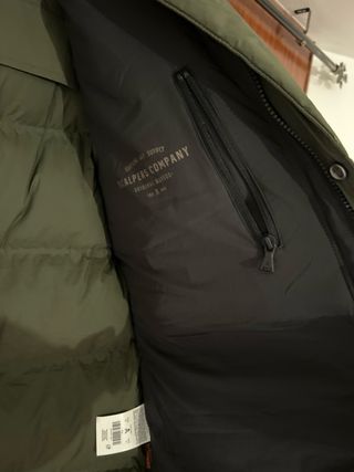 Plumífero Scalpers Verde Talla M