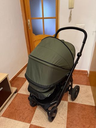 Carrito bebé BEBCAR WEI capazo + silla paseo