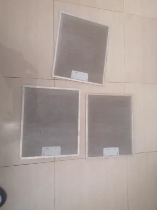 Filtros campana cocina