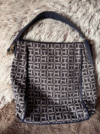 Bolso Tommy Hilfiger Azul y Gris