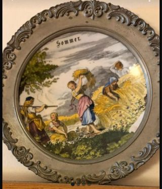 Set piatti Le 4 stagioni