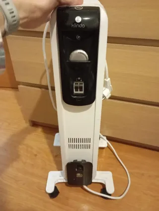 Radiador eléctrico blanco