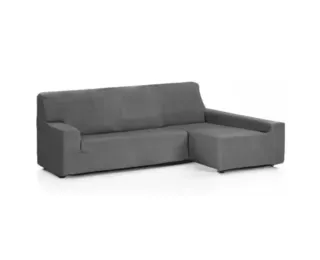Funda Sofá Chaise Longue Derecho Gris