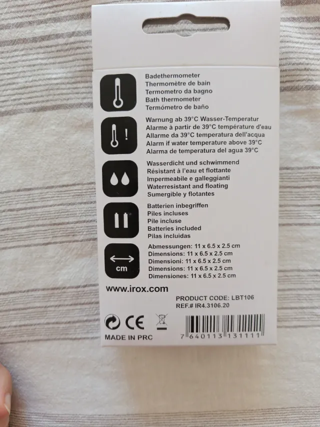 Termómetro Bañera Tortuga Lola & Fred