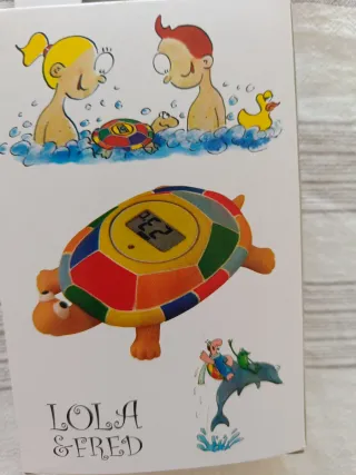 Termómetro Bañera Tortuga Lola & Fred