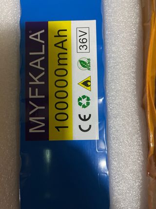 Batería MYFKALA 36V 100000mAh