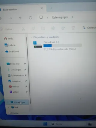 Portátil Acer TMB118-G2 Negro