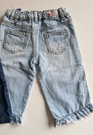 Jeans bambina 2 paia